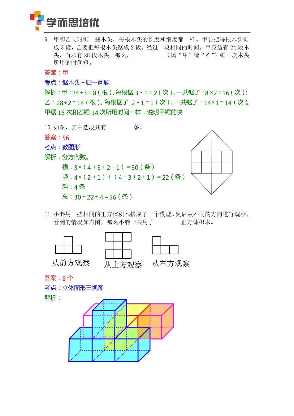 2015第十五届中环杯二年级初赛详解.pdf_第3页