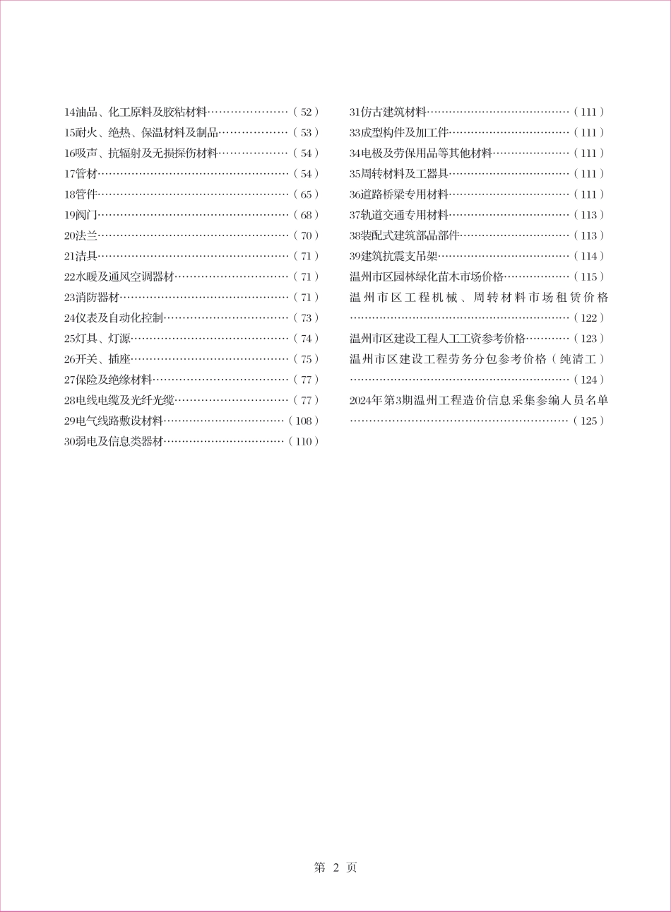 温州工程造价信息2024年4月信息价.pdf_第2页