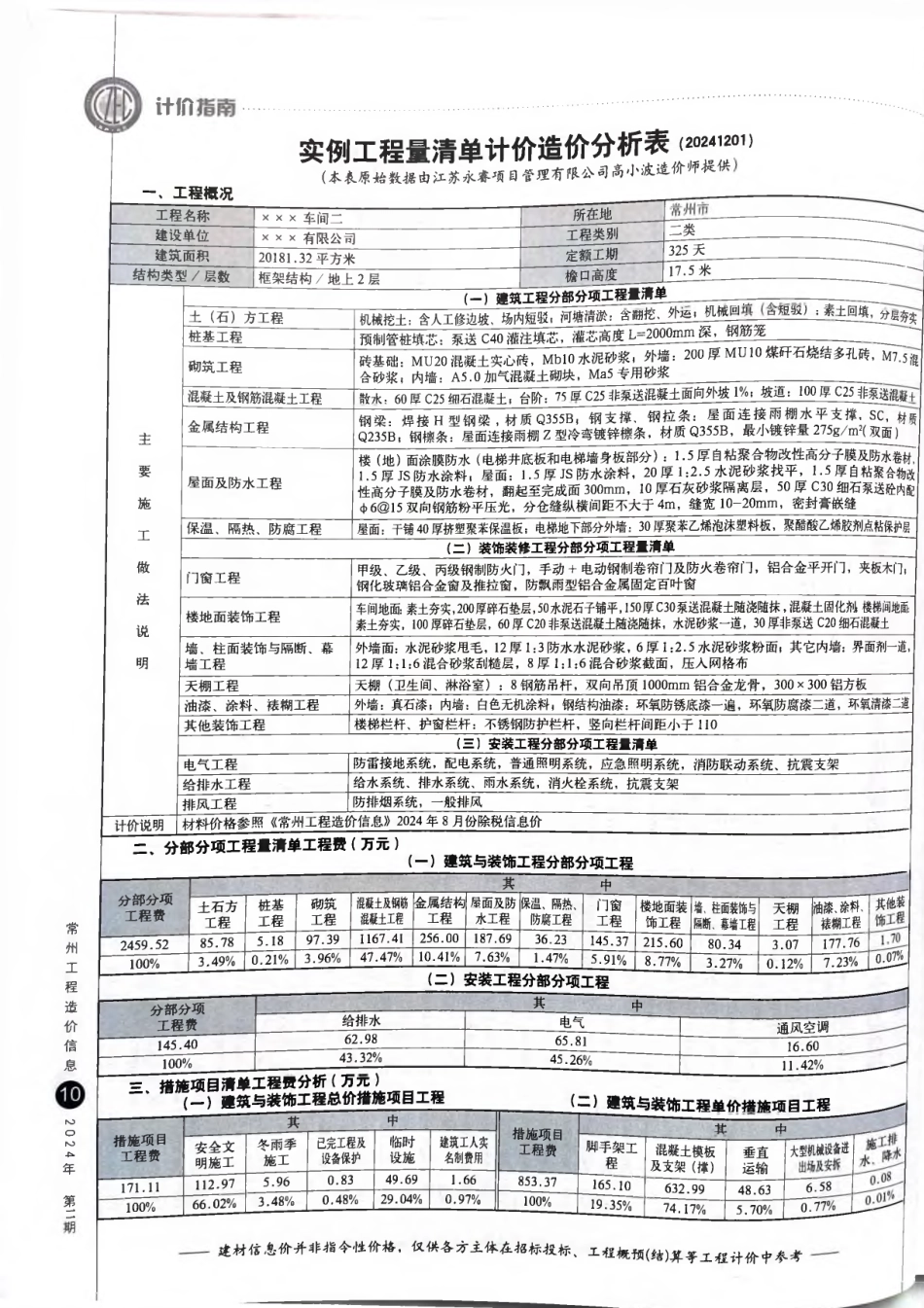 常州工程造价信息2024年11月-信息价.pdf_第3页